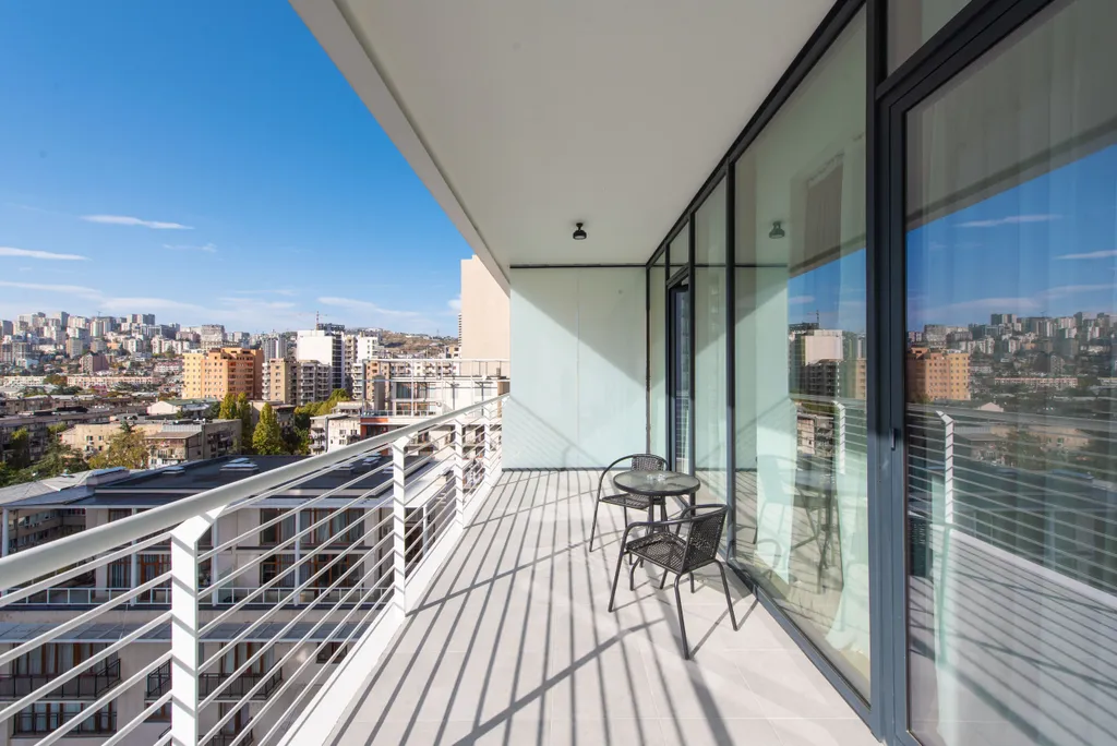 Квартира в жк бизнес класса с прекрасном видом на город и горы