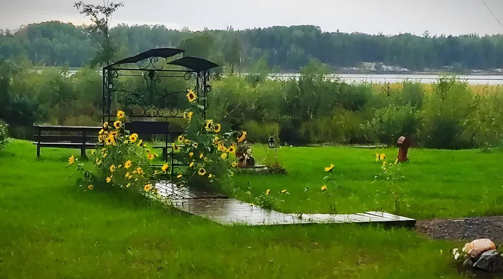 Коттедж Дом Теремок на берегу озера в Карелии с сауной — Верховье