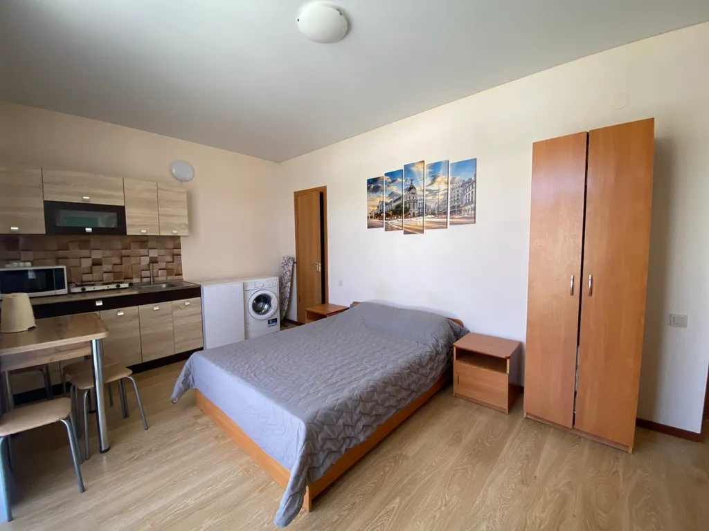 Квартира-студия с видом на горы