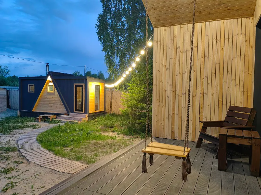 Барн-хаус у леса