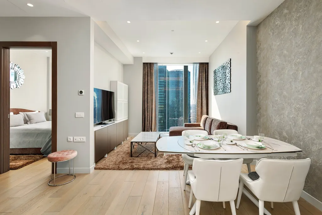 Премиум 3-комнатный апартамент в Москва Сити