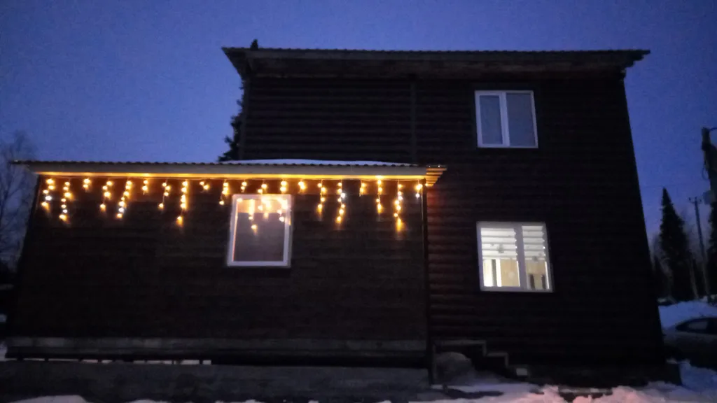 Дом из бруса, прекрасный вид на гору Зеленая