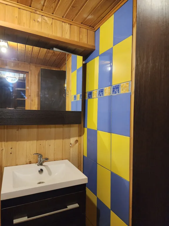 Двухэтажный дом с баней