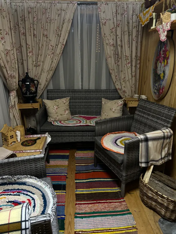 Дом с баней и чаном