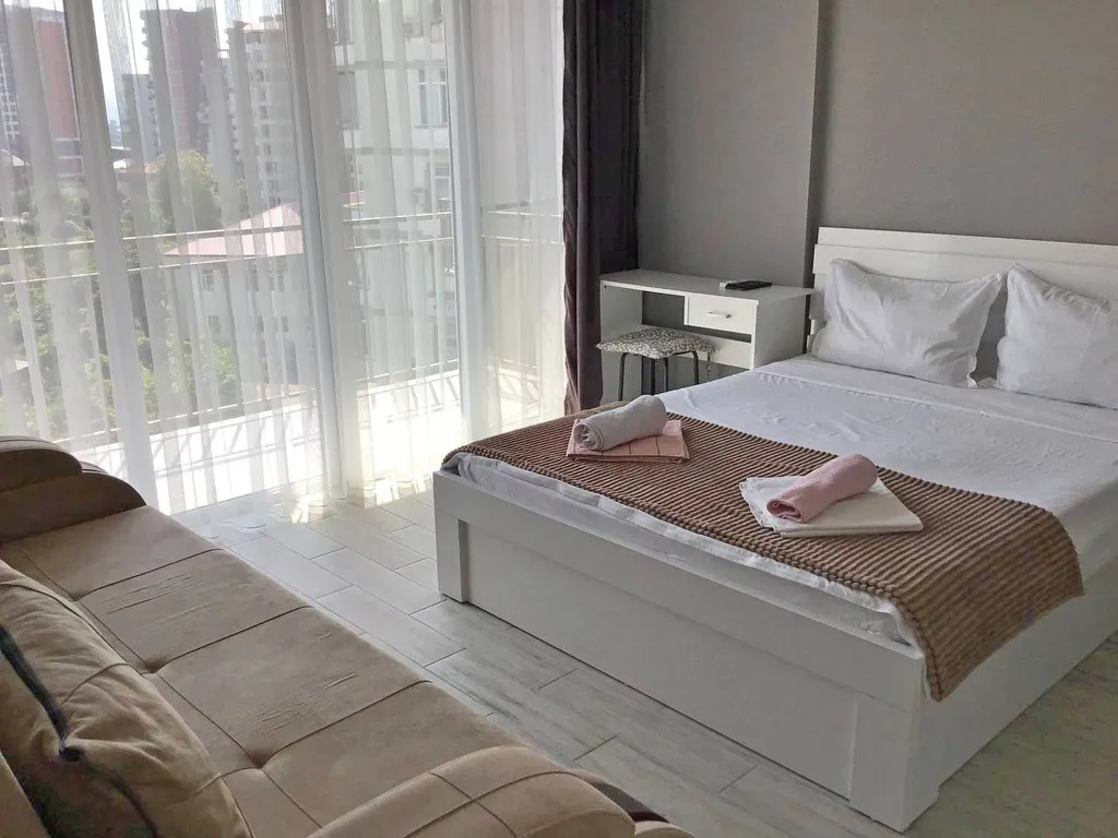 Светлая квартира в Next Orange - лучшем доме Батуми