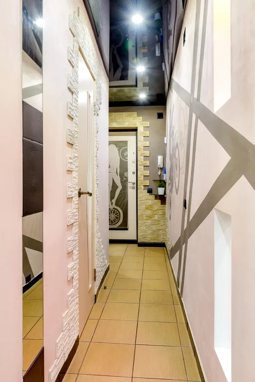 1-к апартаменты с ярким дизайном в центре города, рядом Воркутауголь