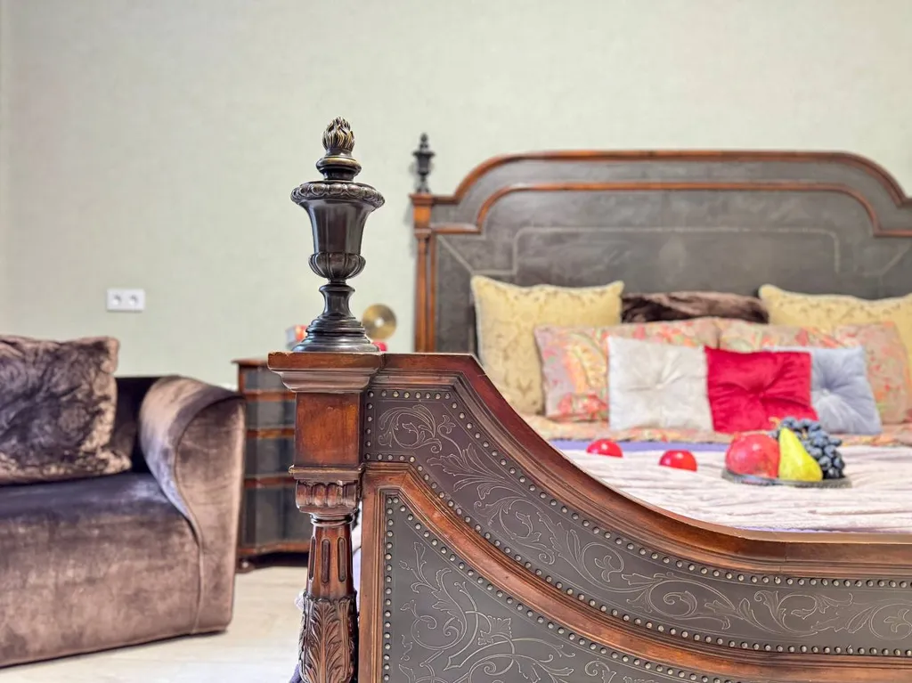 Двухкомнатная квартира с балконом в Лайково