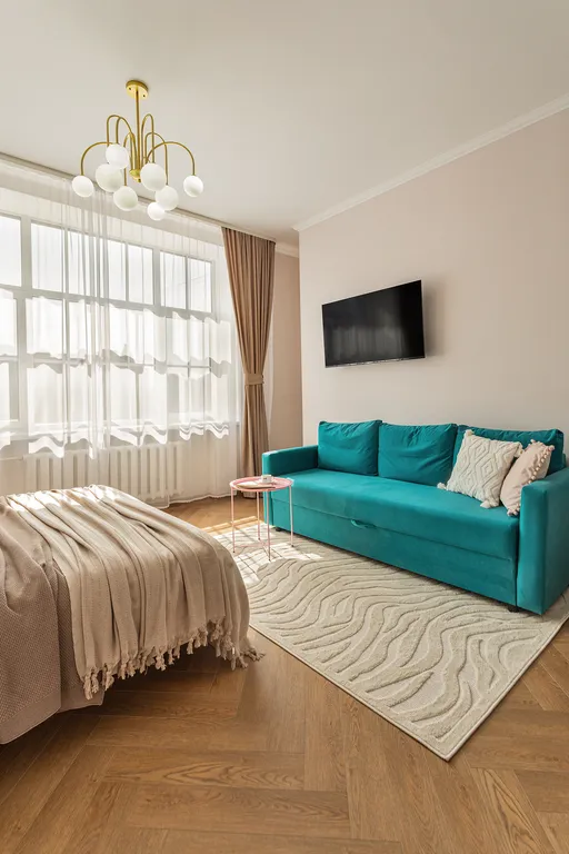 J&N Apartments Четырехместная студия с видом на парк