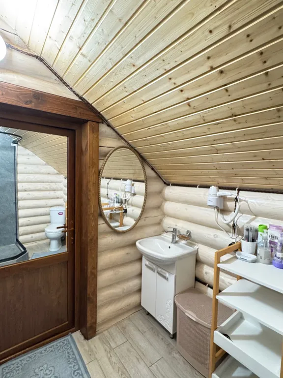 Домик у моря из бруса