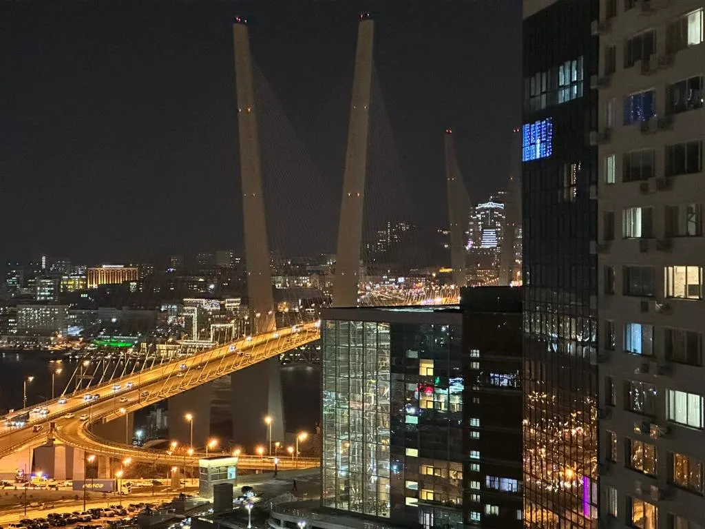 Квартира Шикарная квартира с панорамным видом на мосты — Владивосток