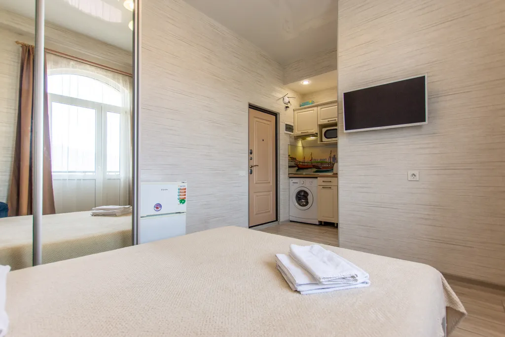 Квартира Квартира Студия с видом на горы — Алушта