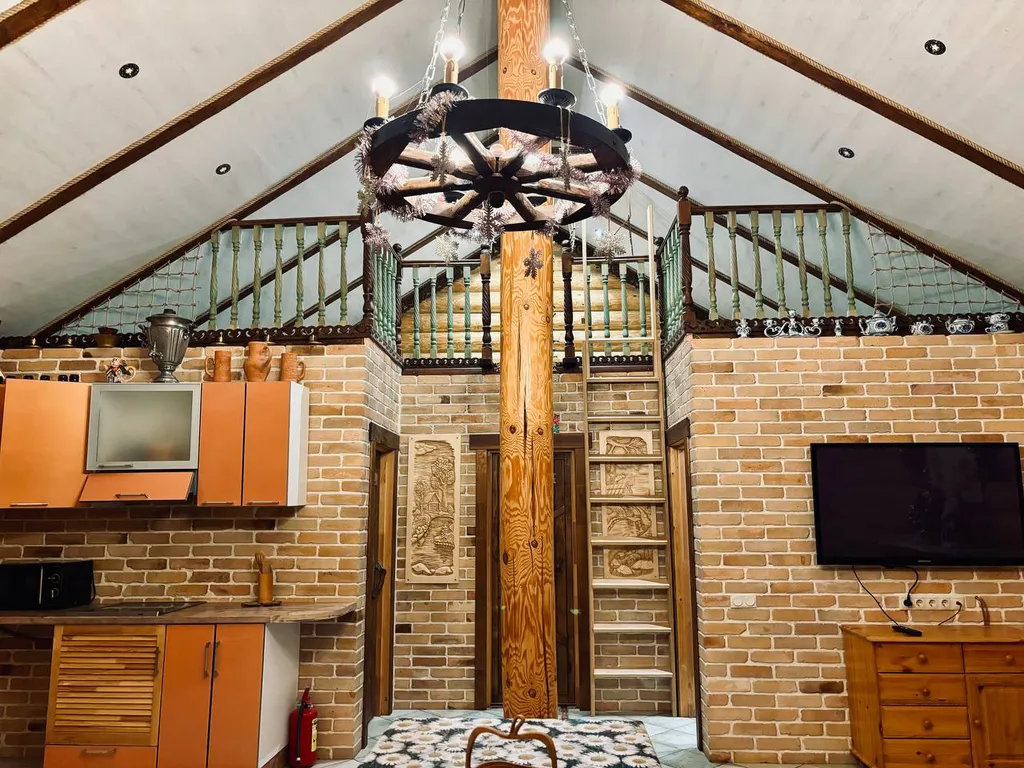 Коттедж Коттедж Настоящая русская изба Николаича — Рузино