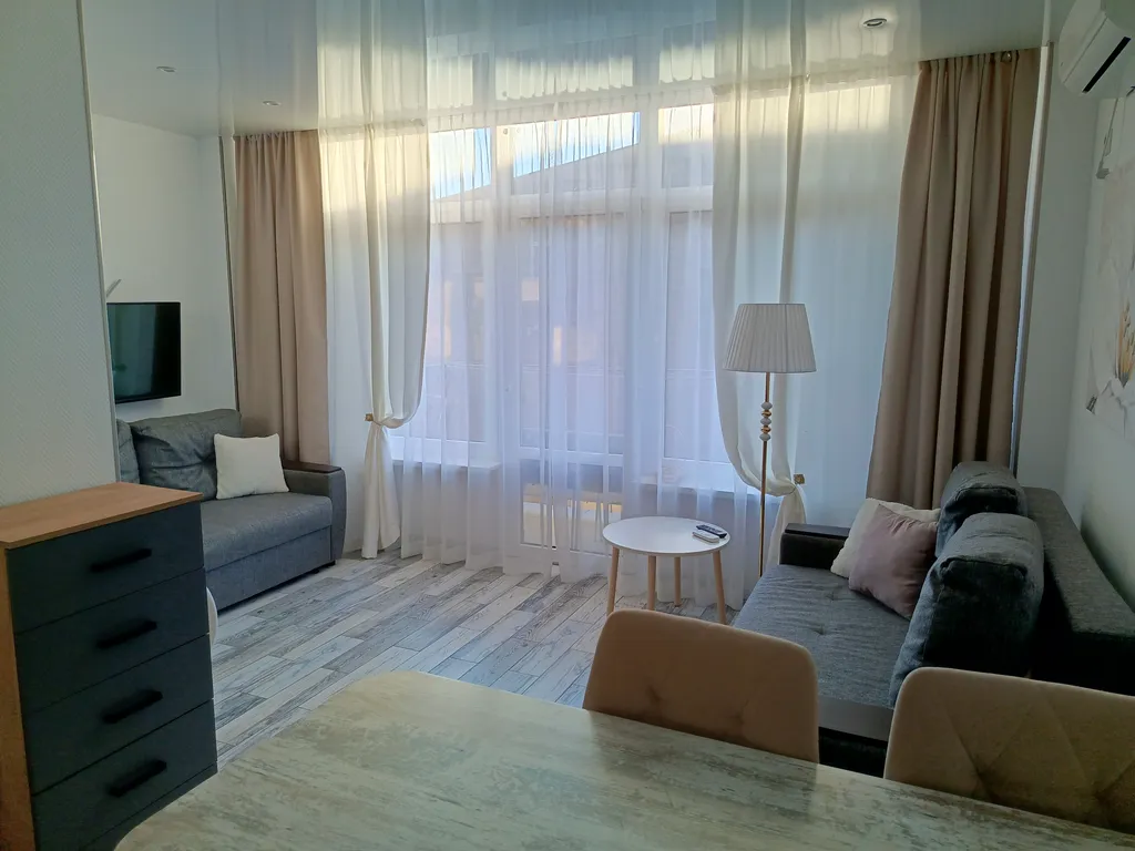 Квартира Студия с панорамным окном в Сириусе — аренда посуточно в Сириус