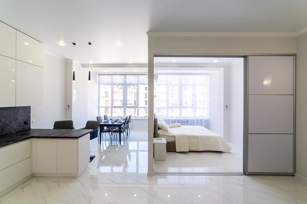 Квартира Стильные и просторные апартаменты в Черноморском-2 — Геленджик