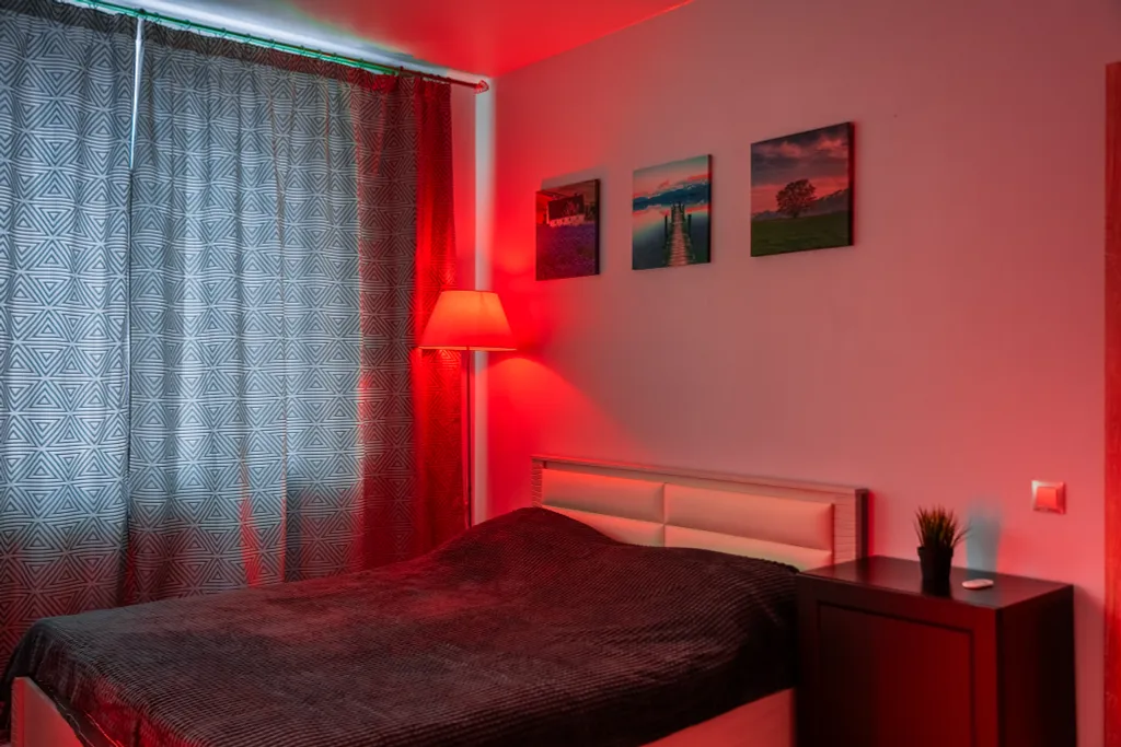 Атмосферная квартира с Алисой и умным светом у метро Дыбенко