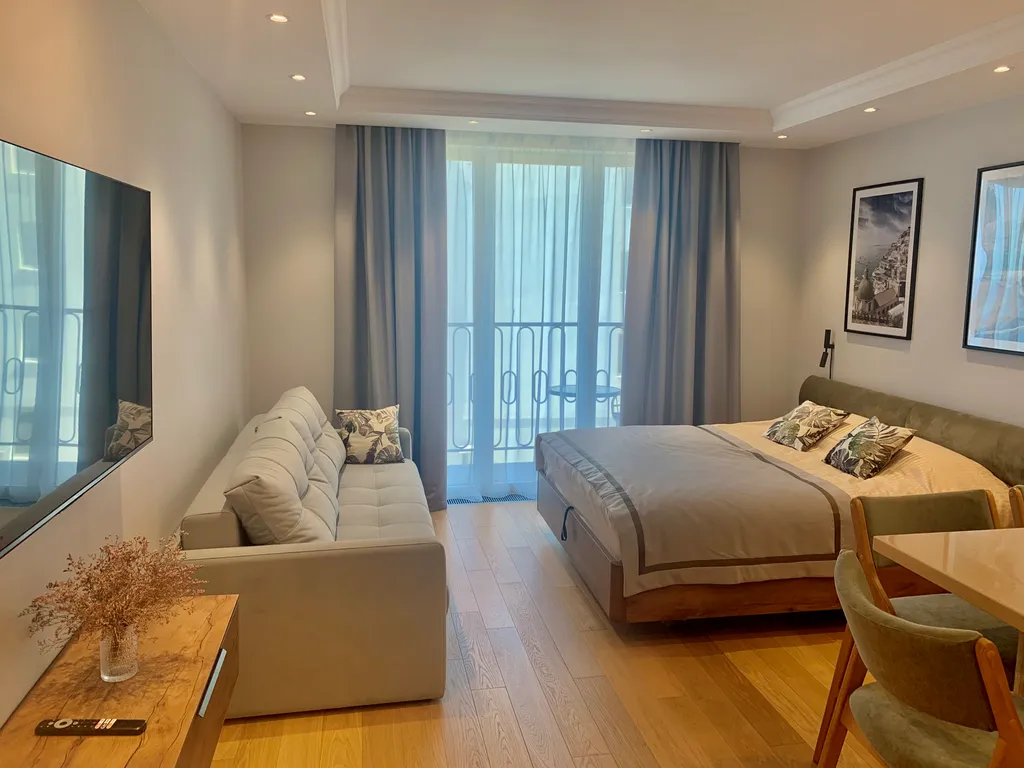 Квартира Квартира Студия в ЖК Граф Толстой с видом на море — Анапа