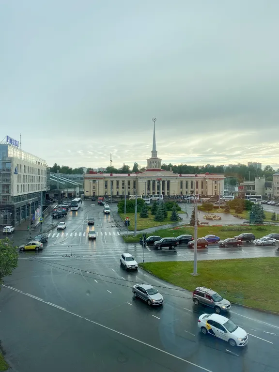 Апартаменты Hygge Karelia c панорамным видом на Привокзальную площадь