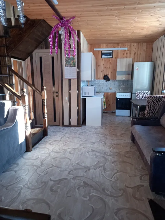 Дом из бруса, прекрасный вид на гору Зеленая