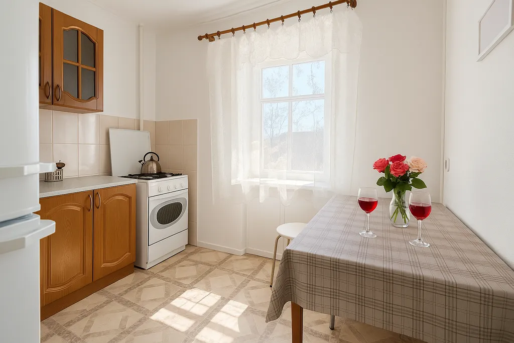 Уютная квартира возле оптовой базы