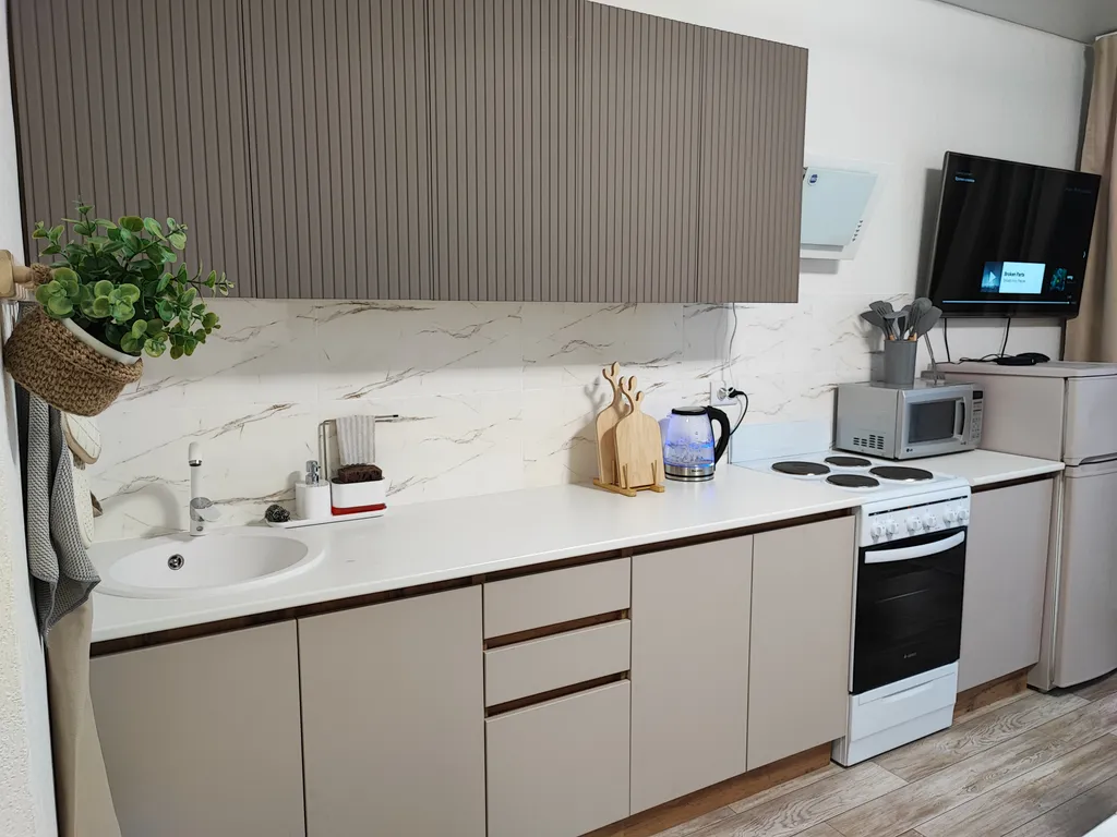 Уютная квартира с новым ремонтом и потрясающим видом