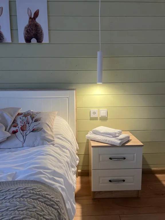 Коттедж Дом с сауной на границе с лесом и озером — Семеновское