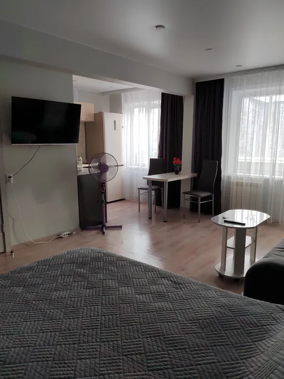 Квартира Чистая и уютная студия для отдыха и времяпровождения — аренда посуточно в Усолье-Сибирское