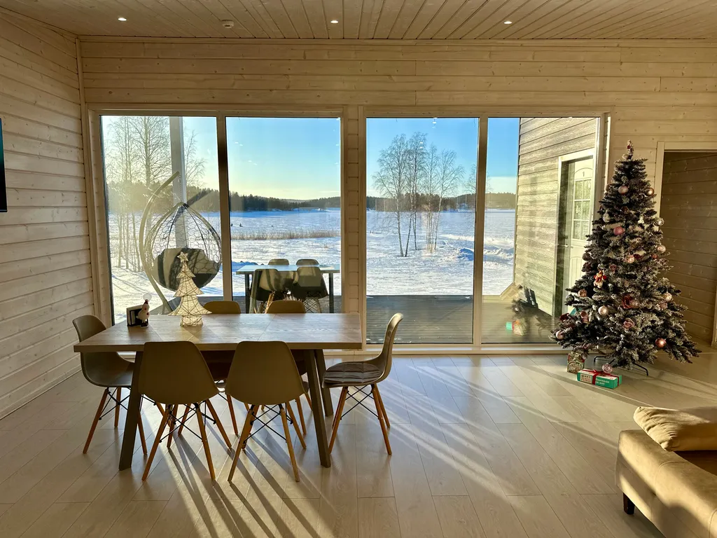 Дом # 1 в карелии с видом на Ладогу