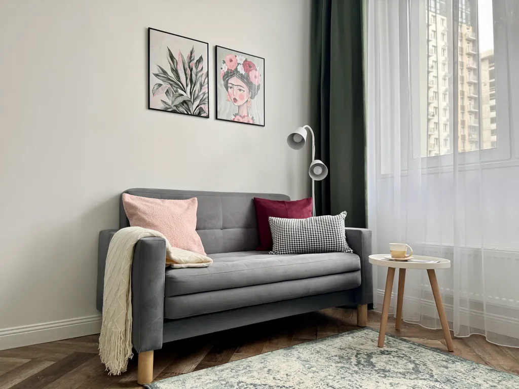 Квартира Современные 1-комнатные апартаменты, 2 кровати — Москва