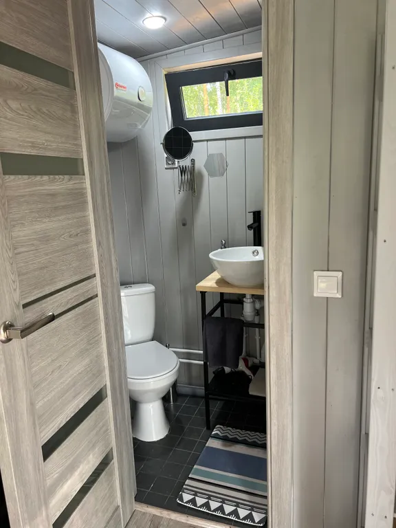 Домики с баней и чанами в Верхнем Дуброво