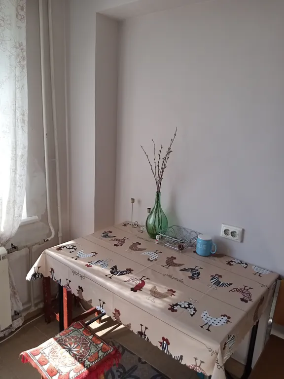 Уютная однокомнатная квартира с лоджией в центре города