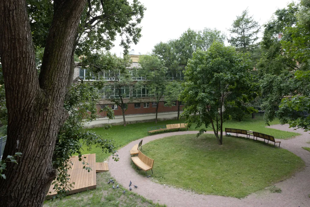 Современная квартира Mosaic Green