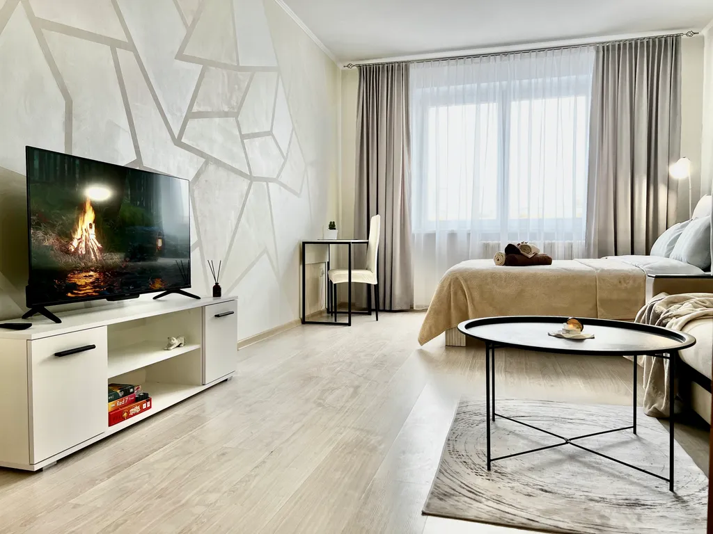 Уютная светлая квартира недалеко от центра