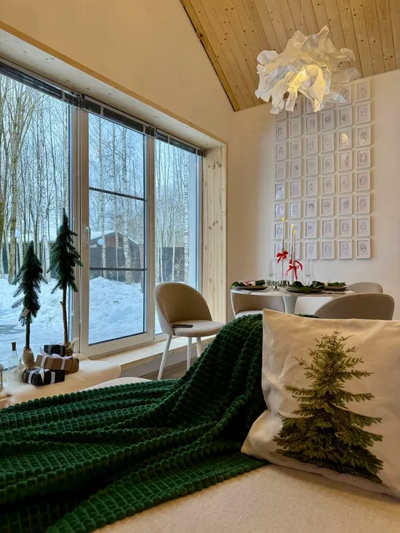 Коттедж Частный Дом с Панорамными Окнами от Дом Шелуха (Sheluha House) — Можайск