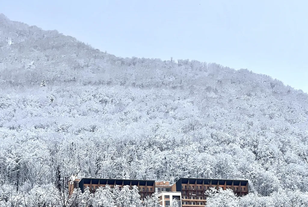 Апартамент райдера с видом на горы