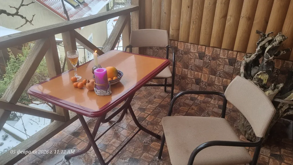 2хместная комната с балконом