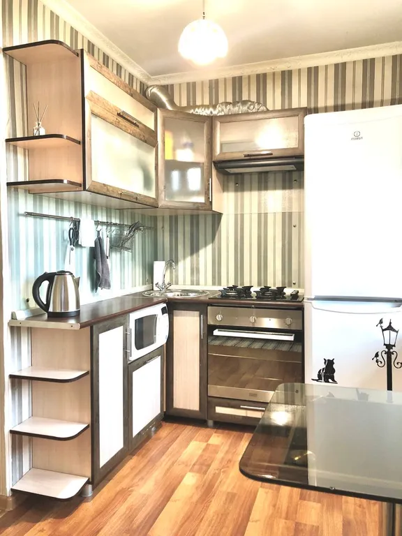 Евродвухкомнатная квартира в спальном районе города