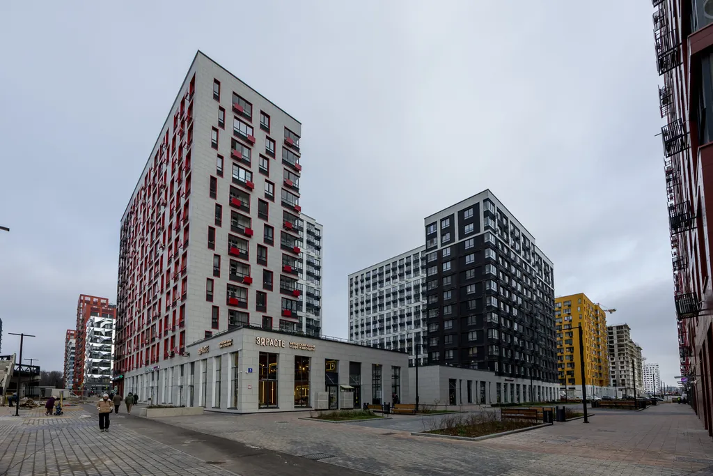 Квартира Квартира Стильная студия в ЖК Прокшино у метро Прокшино — Москва