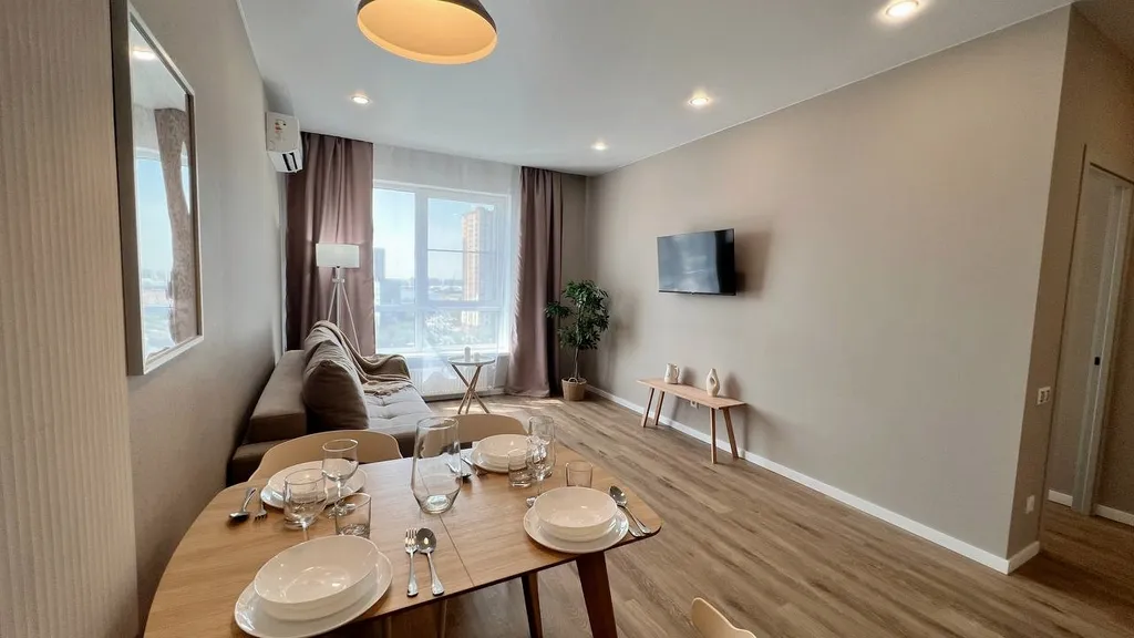 Евроквартира со спальней и гостиной