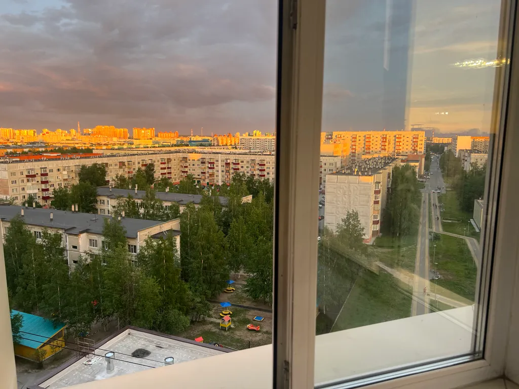 Солнечная студия в уютном доме на 10 этаже