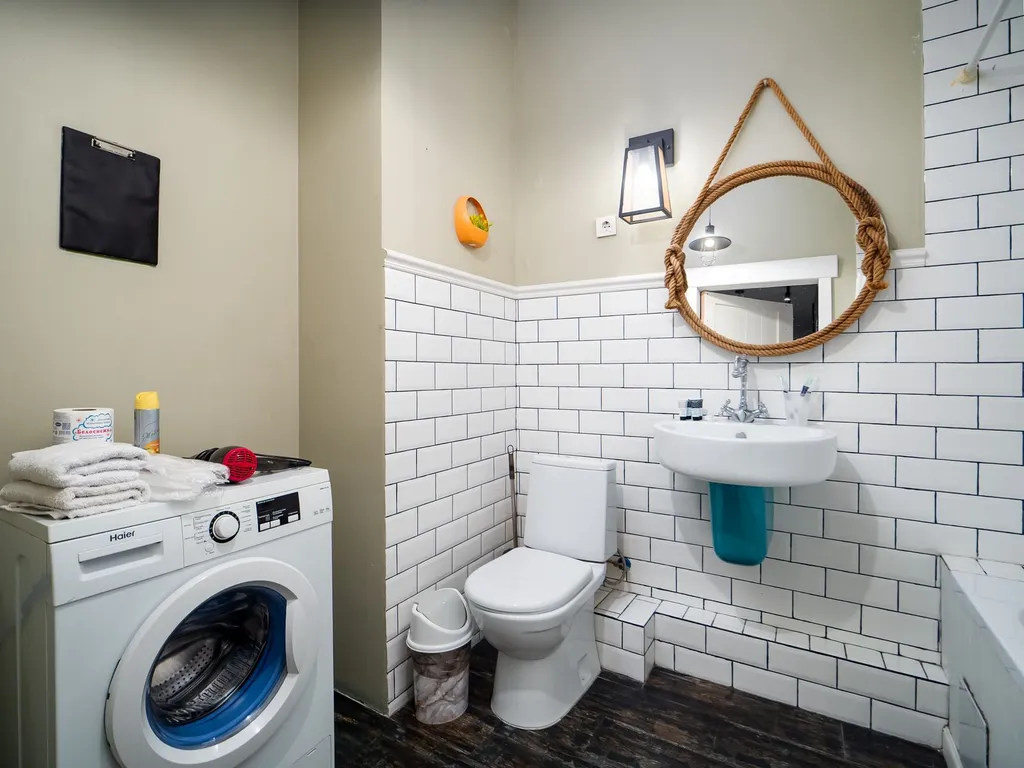 Дизайнерская квартира в стиле loft c панорамным видом