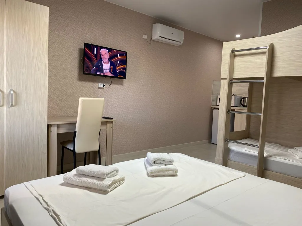 Четырехместный номер стандарт