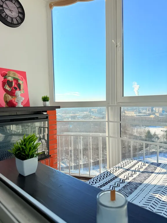 Уютная студия с дизайнерским ремонтом