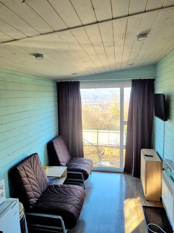 Домик в горах с панорамным видом и всеми удобствами