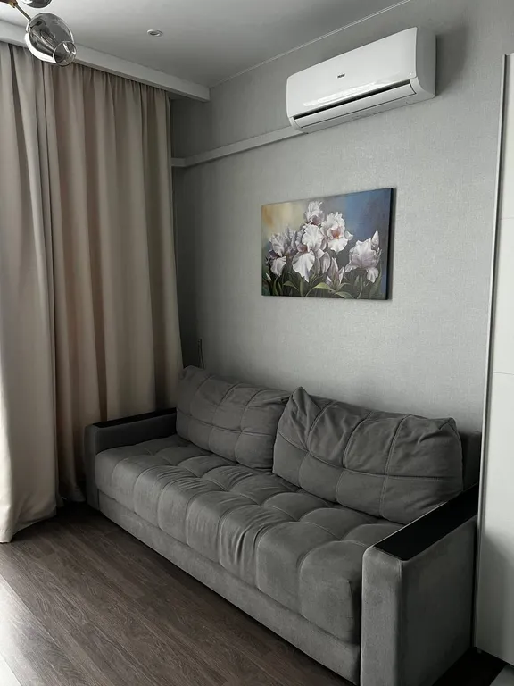 Уютная евродвушка с видом на море, горы и парк Ривьера