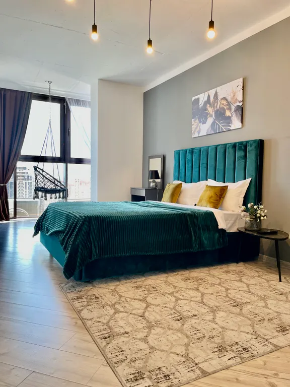 Квартира Квартира Шикарная видовая евродвушка 24 этаж в ЖК Маршал — Краснодар