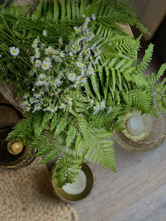 Скандинавский дом с ванной внутри и видом на лес