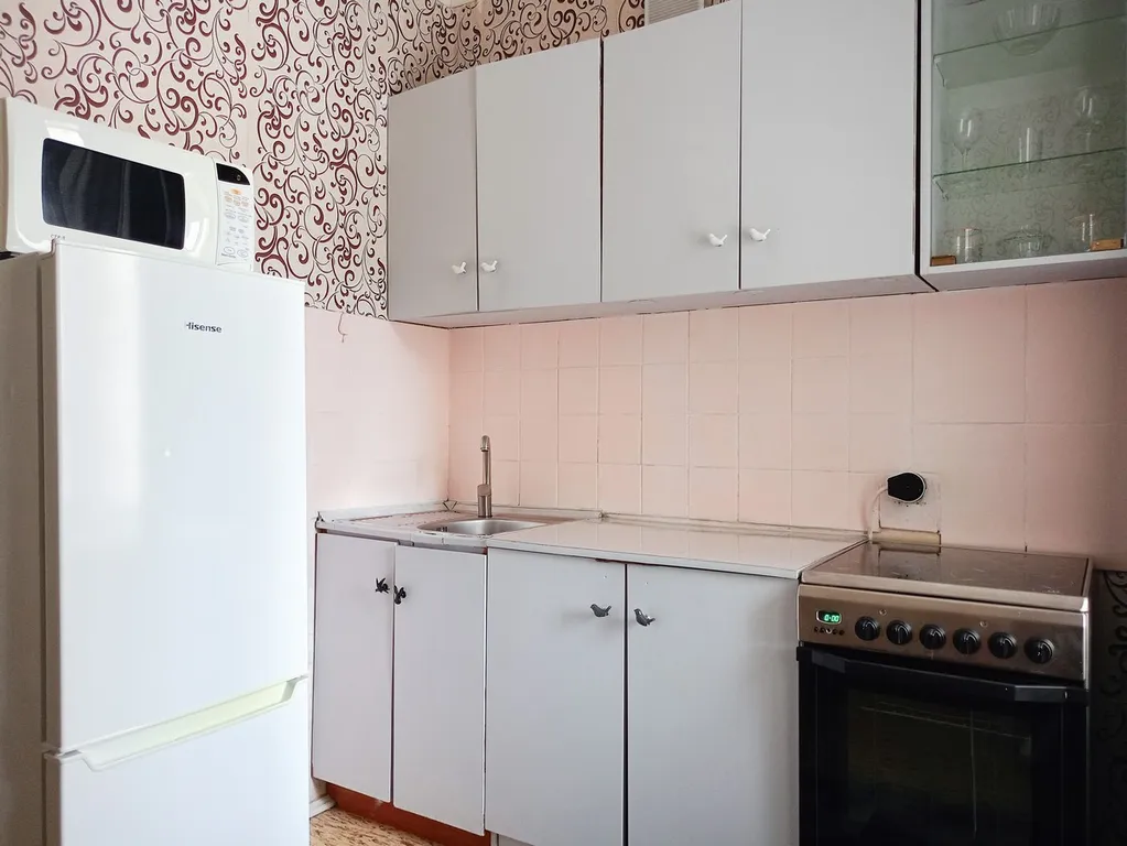 Однокомнатная квартира для 2 гостей рядом с ЖД больницей