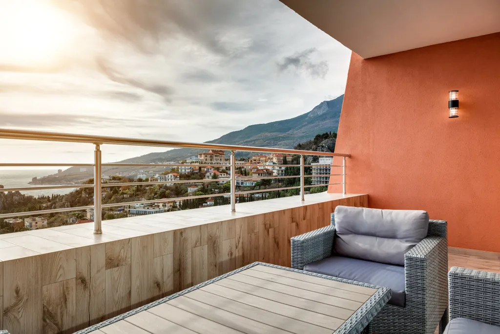 4-комнатная современная квартира с видом на море, Артек, Адалары