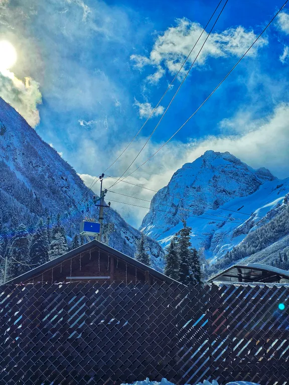 Уютный коттедж с видом на лучшее ущелье