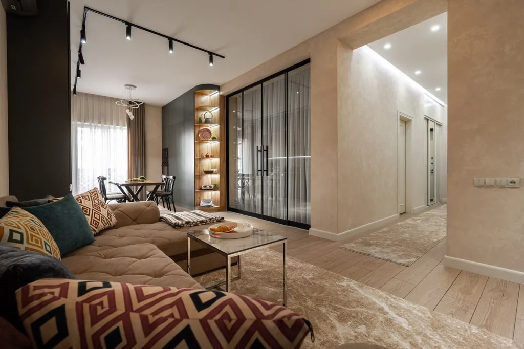 Современная квартира в деловом центре в ЖК Казахстан